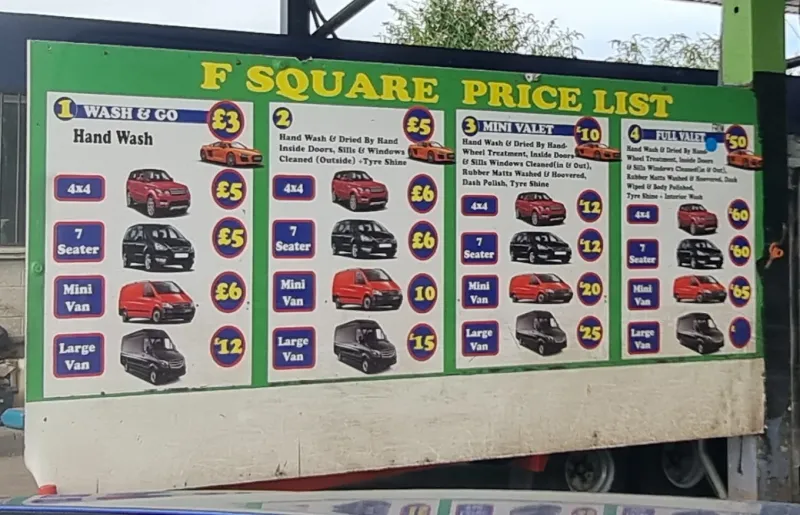 Fsquare Hand Car Wash